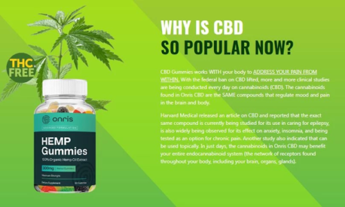 Onris CBD Gummies – Better, Natural Health Today! | Special Offer