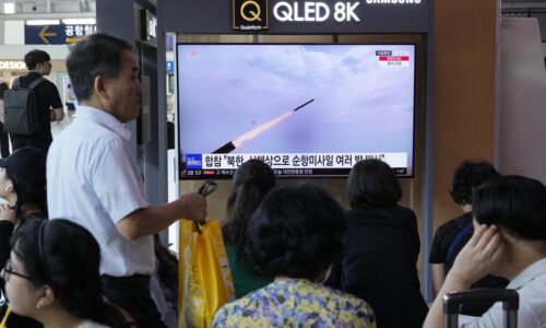 North Korea fires ballistic missile, say South Korea, Japan