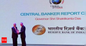 RBI Governor awared for 'A+' ranking in Global Finance Central Banker Report 2023